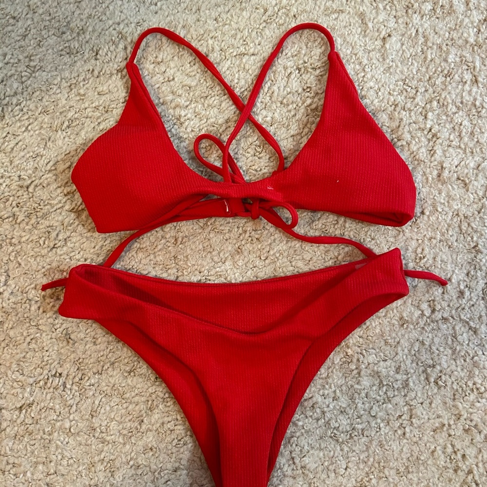 🌴 cross back bikini
